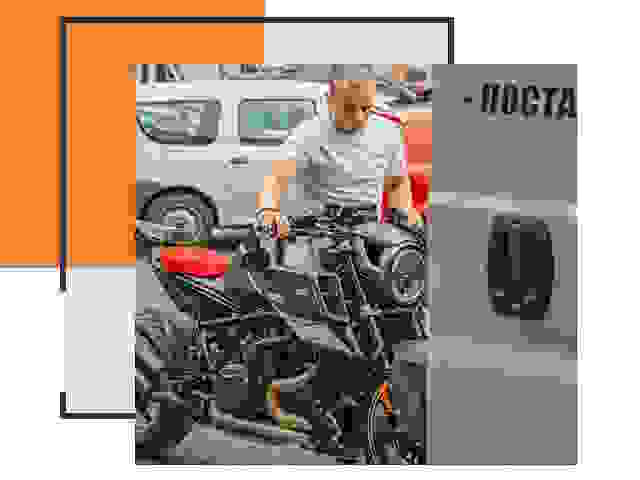 Перевозка мотоцикла по России - Услуги Перевозка-Взн