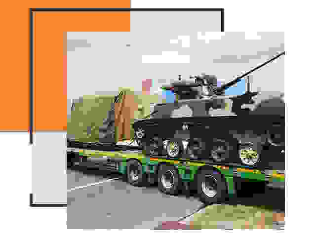 Перевозка военной техники в Вязниках